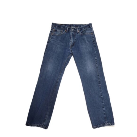 Denim - Levis 505 Blue Denim Jeans